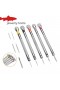  Jeu de 5 tournevis en acier avec mini-goupilles pour le retrait des bracelets de montre