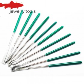 Ensemble de limes assorties de formes spéciales en diamant