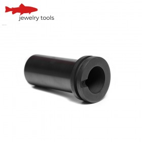  Lot de deux creusets en graphite noir et blanc de haute qualité