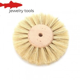  Brosse à meuler à poils blancs