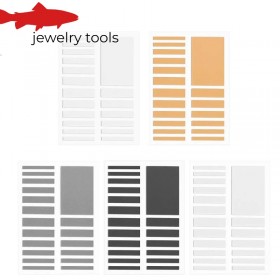  Grand outil de mise à la taille et de serrage transparent en silicone invisible pour ajuster les bijoux