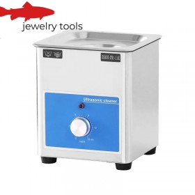  Machine de nettoyage ultrasonique à commande mécanique de 1,8 L pour usage commercial et professionnel