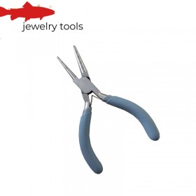  Pince à bec rond pour la fabrication de bijoux, pince à boucler le fil avec échelle