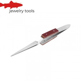  Outil de soudage pour bijoux à pointe droite courbée, pointe pointue, pour loisirs créatifs.