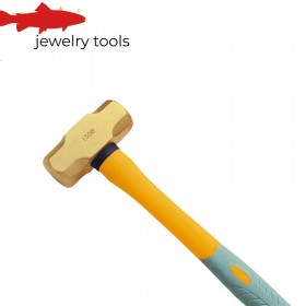  Nichtmagnetischer Hammer aus Edelstahl und Messing