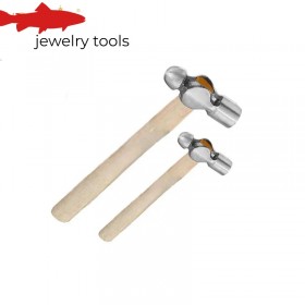  Stahlkugelhammer mit Holzgriff